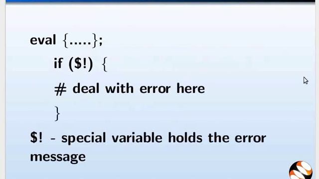 Exception and error handling in PERL - Gujarati смотреть онлайн
