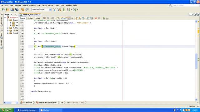 Multimail Attachments using JavaMail- Part1 смотреть онлайн