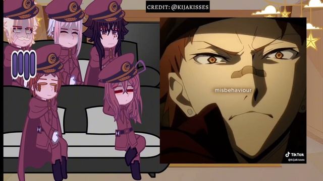 Hunting Dogs react to each other || BUNGOU STRAY DOGS || [2/?] || смотреть онлайн