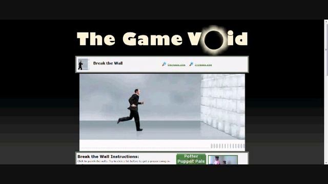 break the wall - complete...(game void). смотреть онлайн