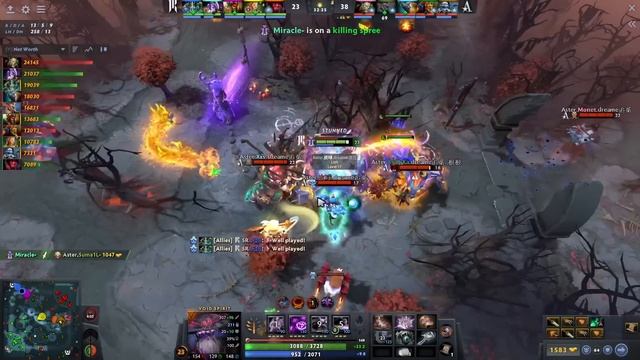 How Miracle's Void Spirit outplayed Team Aster [Miracle Player Perspective] смотреть онлайн