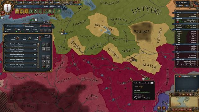 Europa Universalis IV (EU4) Let's Play - Common Sense - #69 "Russian Keystone" смотреть онлайн