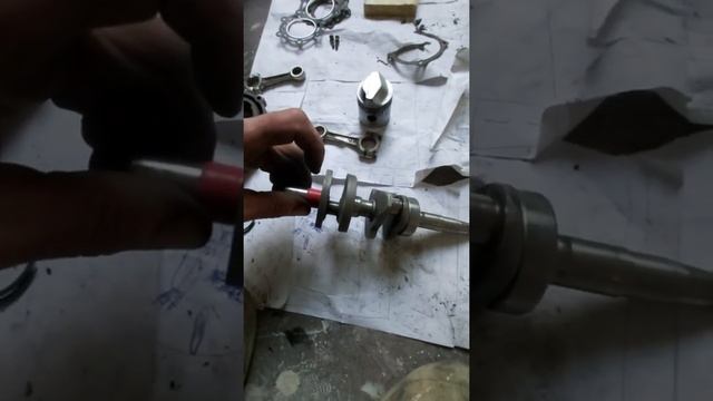 Ремонт мотора Ветерок 8 , осмотр коленвала , как это все запресовать ? Косой, кривой коленвал . смотреть онлайн