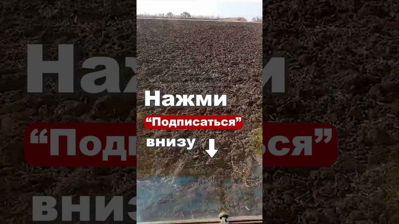 Пахота с плугом ПС 3/35. Прислал подписчик #shorts #трактор #плуг #пахота смотреть онлайн