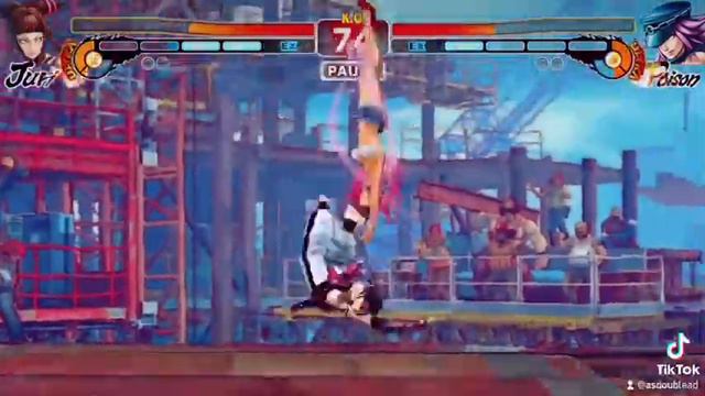 Street fighter IV Champion Edition Juri Han VS Poison - ASdoubleAD смотреть онлайн