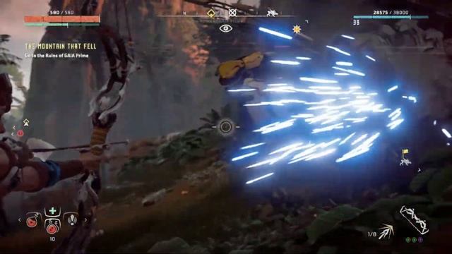 Сравнение сложности Horizon Zero Dawn UltraHard и Story Поведение Пилозуба смотреть онлайн