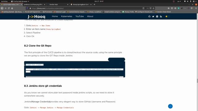 Set up complete CI/CD Jenkins pipeline for kubernetes - Part 11 смотреть онлайн