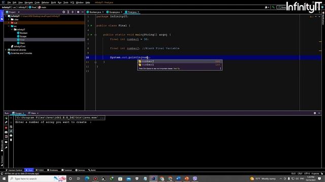 Java Final Variable || Burmese Tutorials @Infinity_IT_Channel_Vlog смотреть онлайн