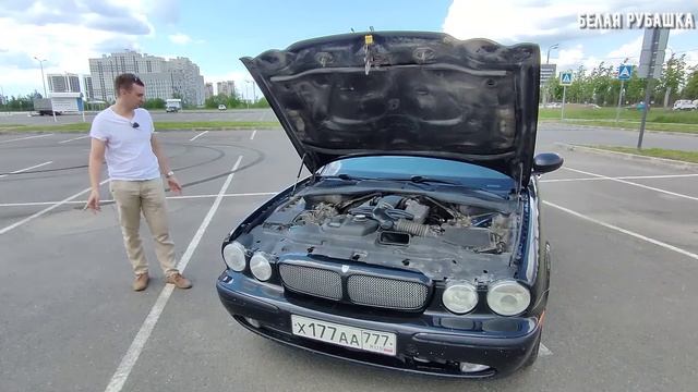 JAGUAR XJR х350 последний настоящий. Тест-драйв Ягуар XJR