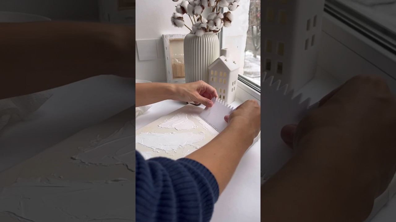 Гибкая паста ТАИР! Интерьерная картина своими руками. Красивый декор для вашего дома #art #таир #diy смотреть онлайн