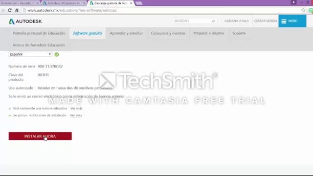 Como instalar AUTOCAD 2016 con licencia facil y sencillo. смотреть онлайн
