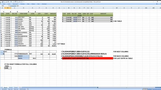 VLOOKUP AND LOOKUP EXCEL GYAN смотреть онлайн