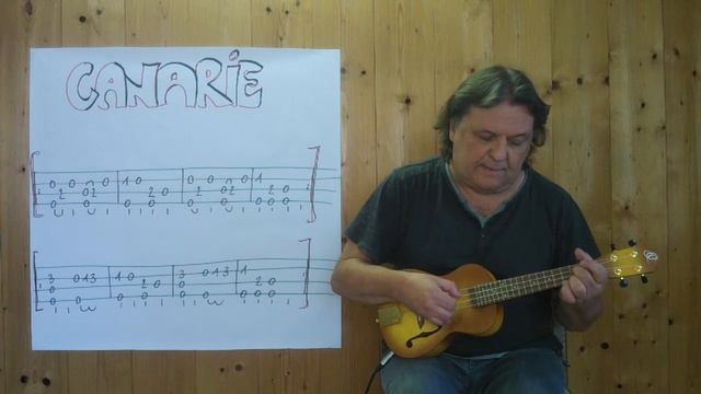 Fingerstyle UKULELE Lesson #379: CANARY DANCE (J. van den Hove) смотреть онлайн