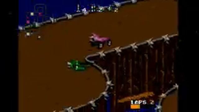 SEGA, Rock N’ Roll Racing, Мод 'Hack v16' (доработанная версия игры). смотреть онлайн