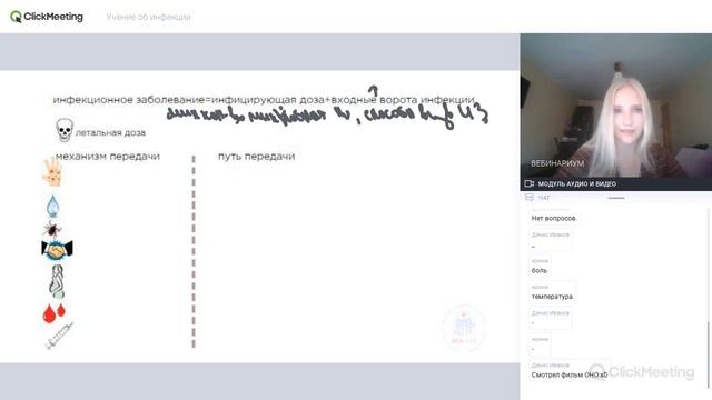 Учение об инфекциях | Микробиология смотреть онлайн