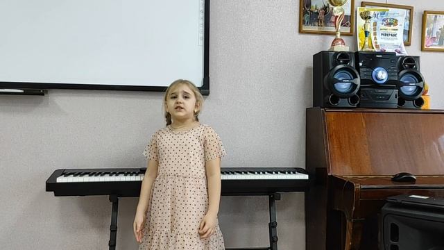 Добрикова Анастасия, А. Барто "У меня веснушки" смотреть онлайн