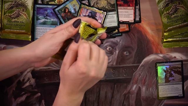 Спираль времени - открываем целый ДИСПЛЕЙ БУСТЕРОВ mtg time spiral remastered unboxing смотреть онлайн
