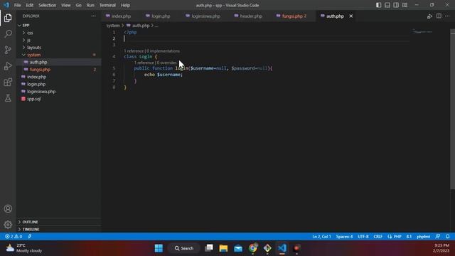 4. Aplikasi SPP PHP MYSQLI OOP - Login Petugas Part 1 смотреть онлайн
