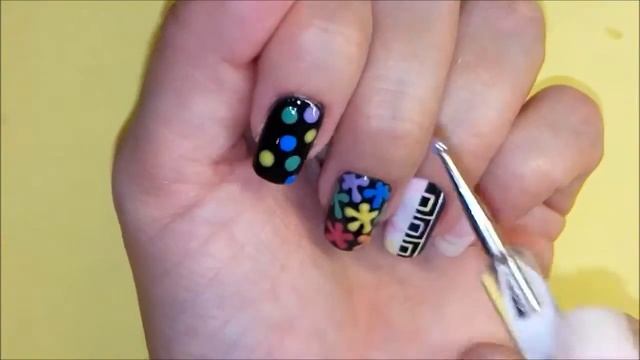 ДИЗАЙН НОГТЕЙ | ИДЕИ МАНИКЮРА С ЧЕРНЫМ ЛАКОМ смотреть онлайн