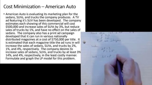 Unit 8 Part 1 Cost Min Example LP смотреть онлайн