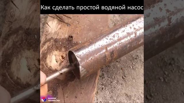 Как сделать простой водяной насос ПОДПИШИТЕ НА КАНАЛ ... СПАСИБО. смотреть онлайн