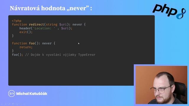 PHP 8.1: Co je nového? смотреть онлайн
