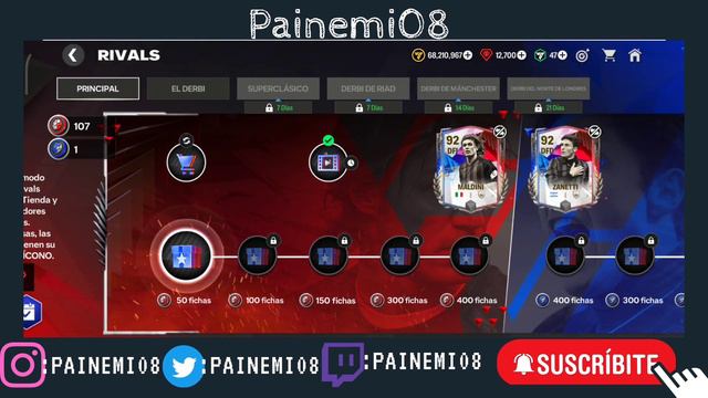 Primeros pasos para sacar a MALDINI & ZANETTI 😱✔️ #fcmobile #parati #fc24 #easports #rivals #zanett смотреть онлайн
