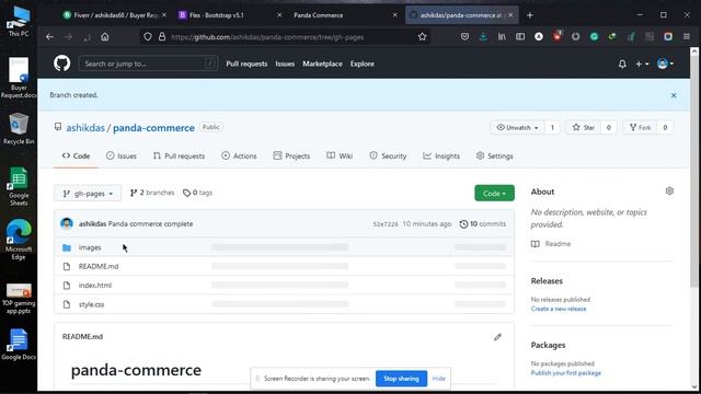 Publish Your Website | Free Hosting Website Using GitHub Pages | GitHub Tutorial 2021 смотреть онлайн