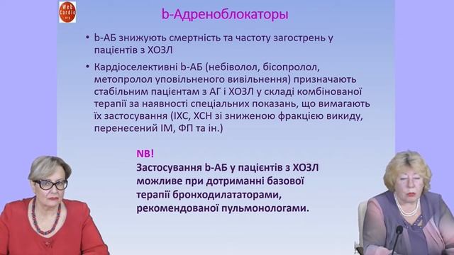Як вибрати антигіпертензивний препарат у хворого з АГ та ХОЗЛ? Давидова І.В., Долженко М.М. смотреть онлайн
