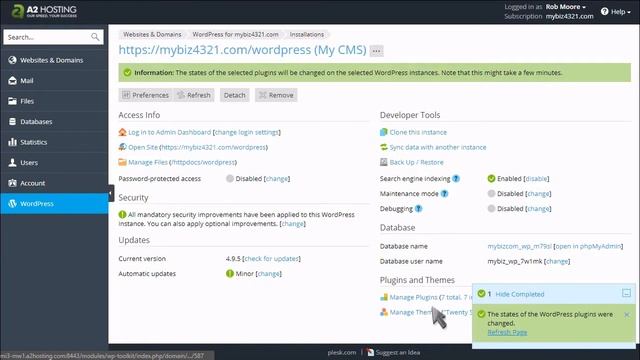 Managing plugins on A2 Hosting's Managed WordPress смотреть онлайн