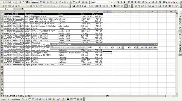 Free Barcode Generator from Excel - mytoolkit.0fees.net - excel addin смотреть онлайн