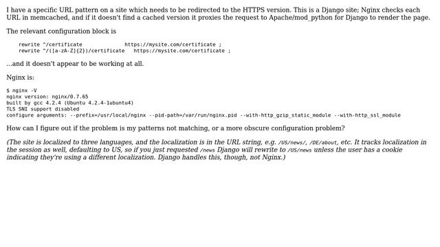 Debugging nginx URL rewrite: How do I figure out where the problem is? (2 Solutions!!) смотреть онлайн