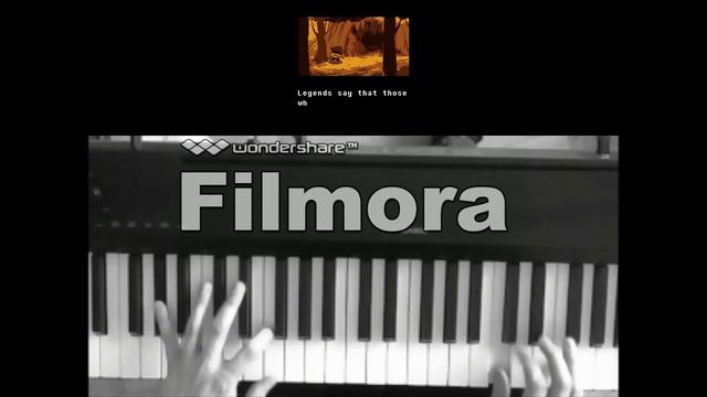 Undertale Theme Piano смотреть онлайн