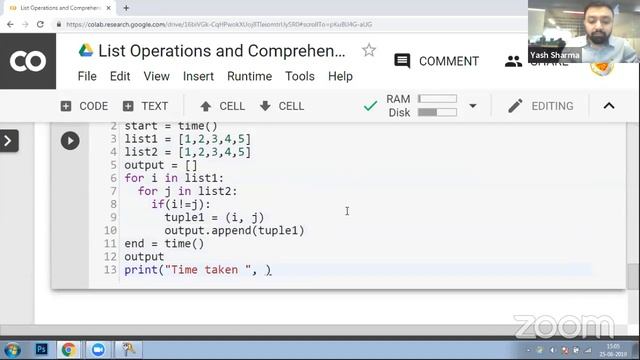 List Operations and Data Structures in Python - Hackveda Noida 25 June 2019 смотреть онлайн