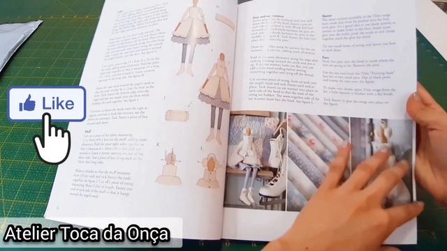 Tilda Book Flip: Winter Delights (Delícias de inverno) Tone Finnanger Coleção de Livro Tilda Boneca смотреть онлайн