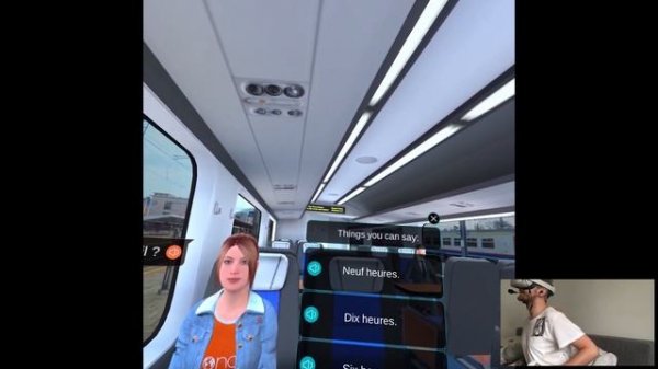 OVERVIEW - Mondly: Practice Languages in VR | Part X Gameplay | Oculus Quest 2 VR