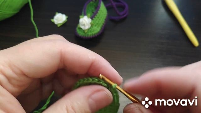 Туфельки для куклы на шнуровке крючком* Мастеркласс смотреть онлайн