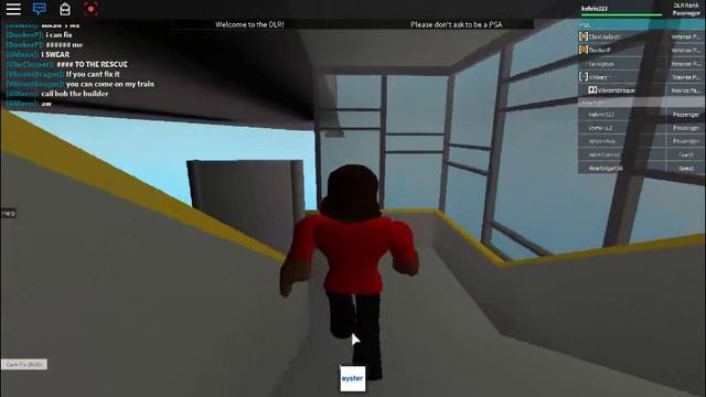 Let's play DLR train sim on Roblox! смотреть онлайн
