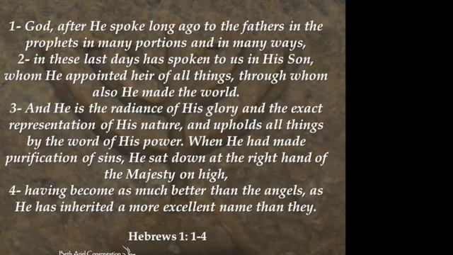Believers in the End Times Part 4: The Book of Hebrews, Part 1 - February 14 2024 смотреть онлайн