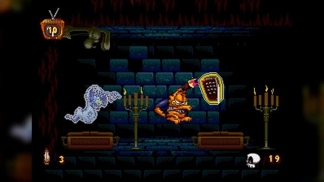 История Гарфилда на Сега / Garfield Caught In The Act (SMD/GG/PC)