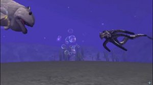 Bloop vs Gargantuan Leviathan (Subnautica) | SPORE