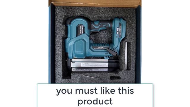 Best Nail Gun | 18V Cordless Electric 2 In 1 Nail Gun Review