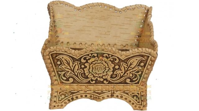 Конфетница Роза, береста (Наш Кедр) обзор 1489 бренд Наш Кедр производитель Наш Кедр ООО (Россия) смотреть онлайн