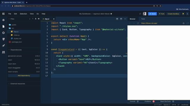 Drag and Drop Material-UI Component in a React App смотреть онлайн