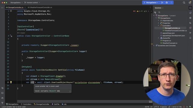 Upload and Download Files to Google Cloud Storage using .Net смотреть онлайн