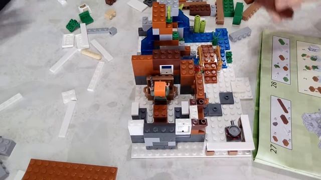 Распаковка. Домик майнкрафт из Лего/ minecraft lego смотреть онлайн