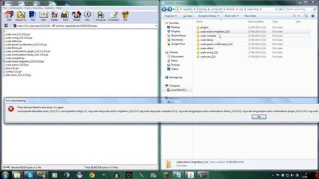 Forge 1.7.10 Tutorial - Libraries Wont Download - FIX