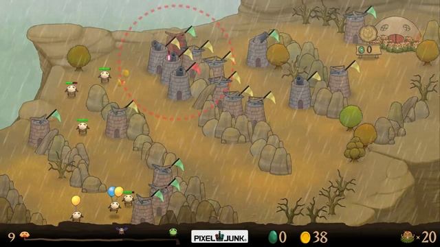 PixelJunk Monsters Ultimate (part 18) | Lightning Tower Unlocked (It Sucks) смотреть онлайн