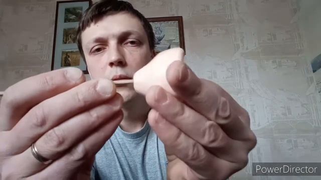 Как сделать окарину, свистковую флейту. Часть 1. (Вариант 1, из полимерной глины.) смотреть онлайн