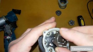 Как разобрать и смазать редуктор шуруповерта? Сильно шумит.
